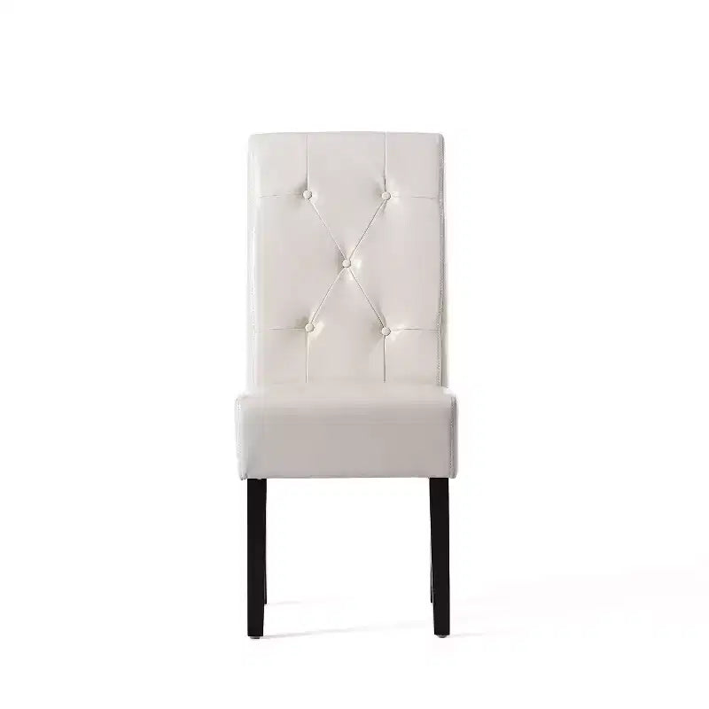 Chaises de salle à manger capitonnées contemporaines San Marcos (lot de 2)