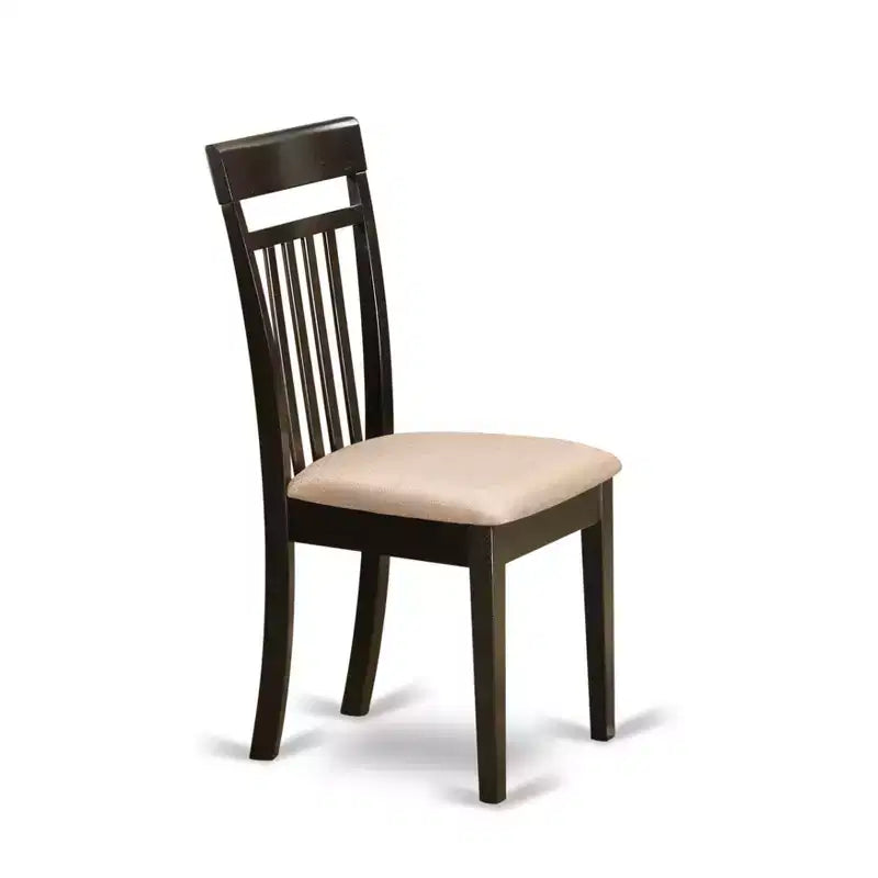 Chaises de salle à manger Capri Chaises de cuisine en similicuir, lot de 2