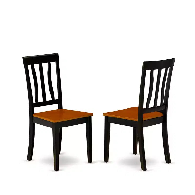 Chaise de salle à manger Médiéval Moods avec assise en bois