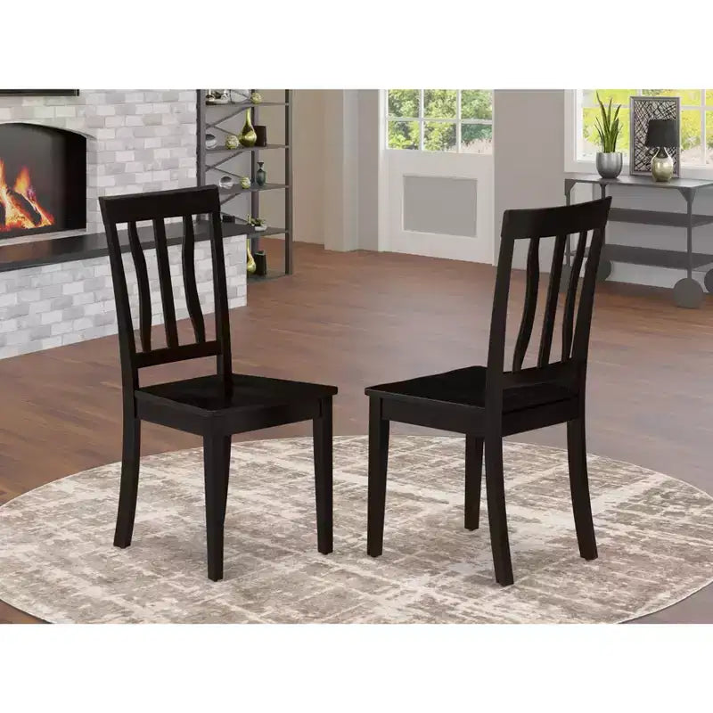 Chaise de salle à manger Médiéval Moods avec assise en bois