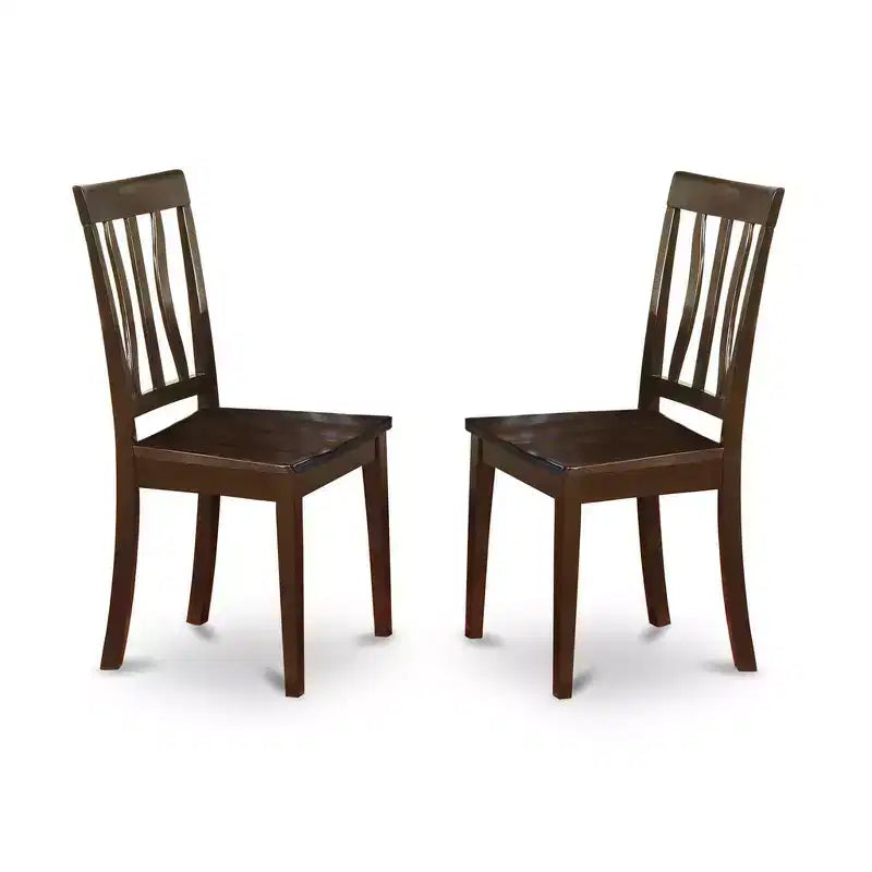Chaise de salle à manger Médiéval Moods avec assise en bois