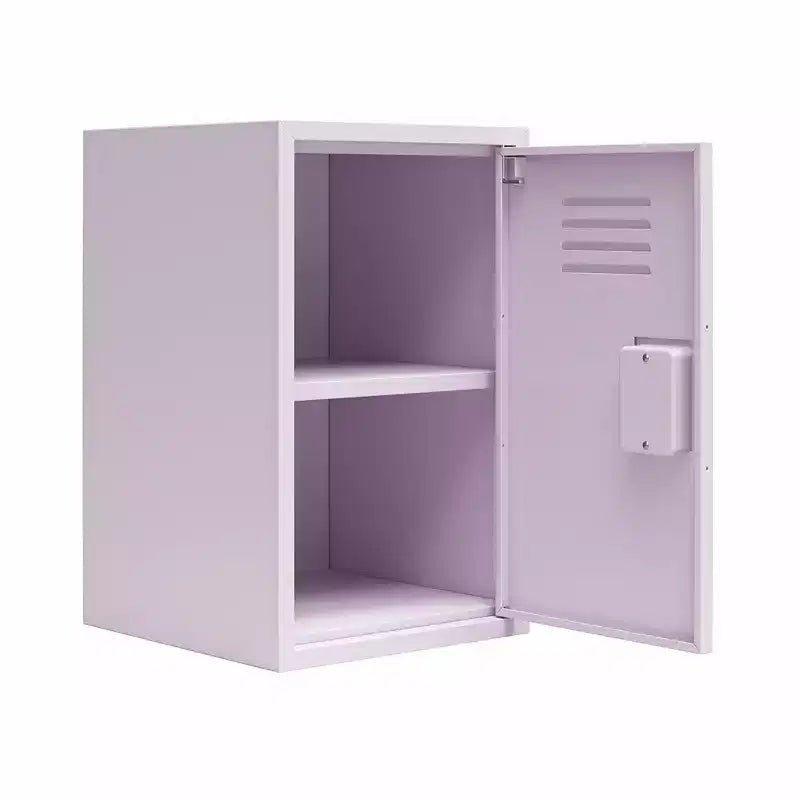 Casier de rangement en métal empilable pour enfants