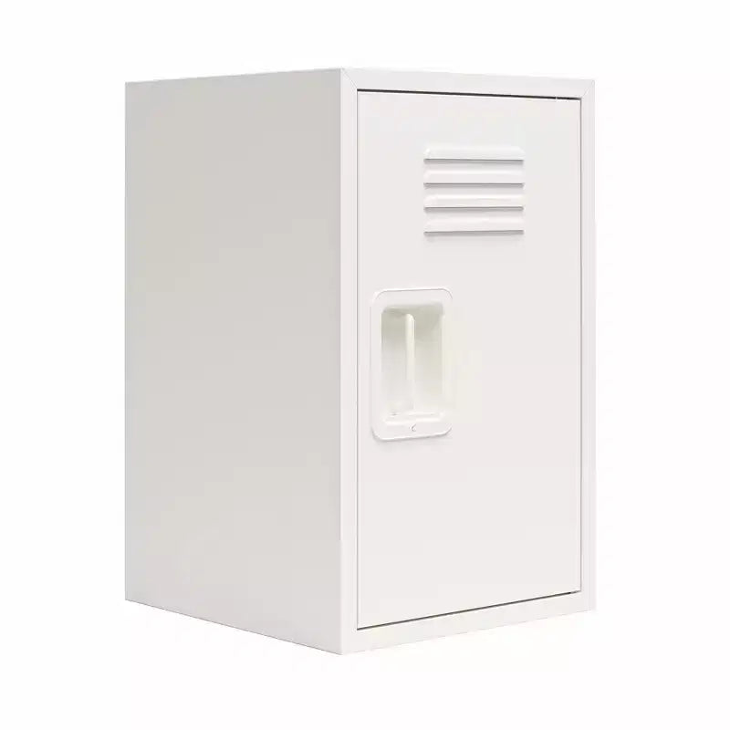 Casier de rangement en métal empilable pour enfants