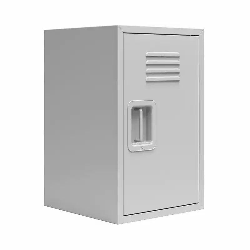 Casier de rangement en métal empilable pour enfants