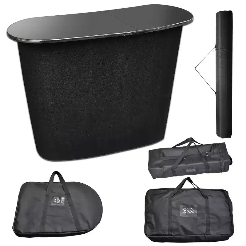 Yescom Pop Up Counter Portable Trade Show Display Podium Promotion Retail Speech Stand