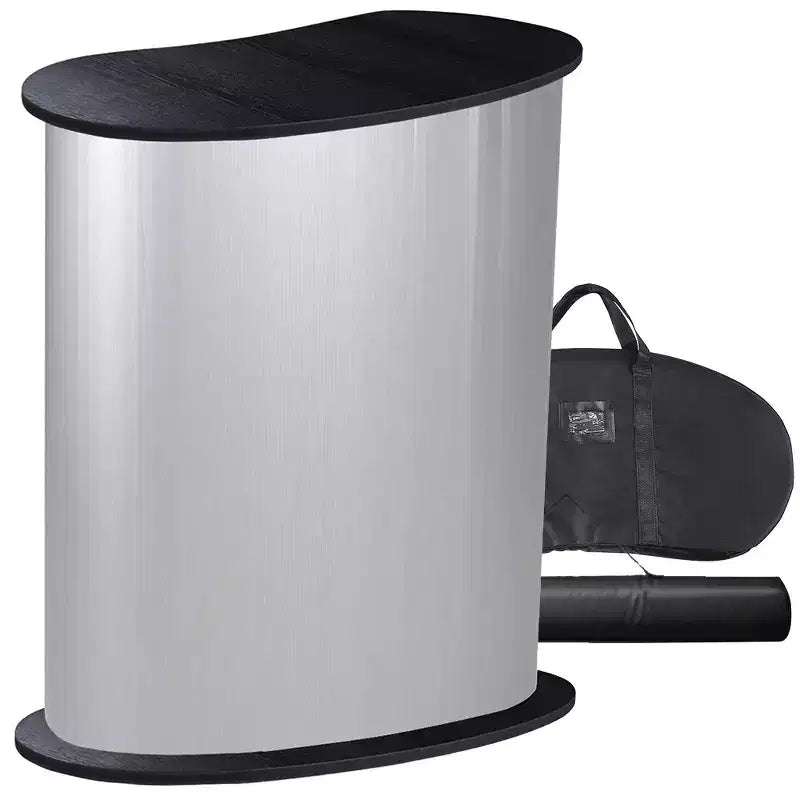Comptoir de démonstration portable, présentoir de salon professionnel, podium de promotion, support de vente au détail, pupitre de conférence