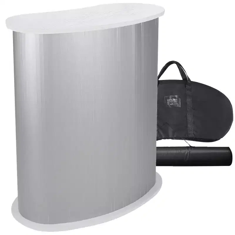 Comptoir de démonstration portable, présentoir de salon professionnel, podium de promotion, support de vente au détail, pupitre de conférence