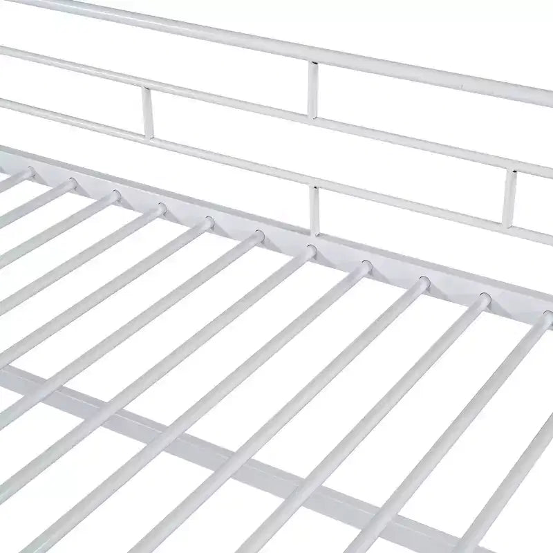 Lit mi-hauteur avec escalier de rangement