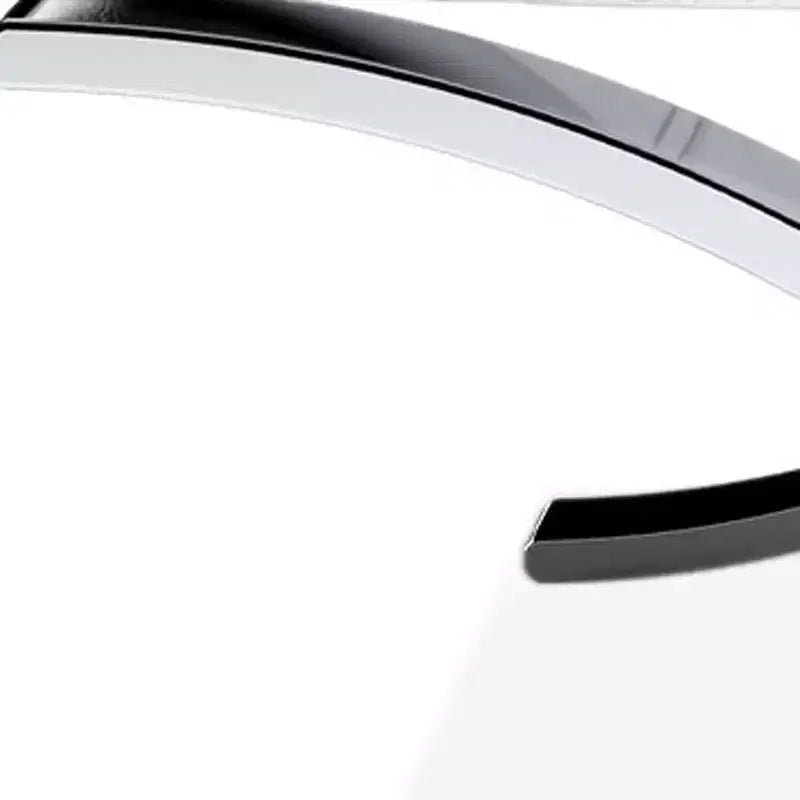 Repose-pieds ottoman capitonné en cuir véritable blanc et argent de 24 po